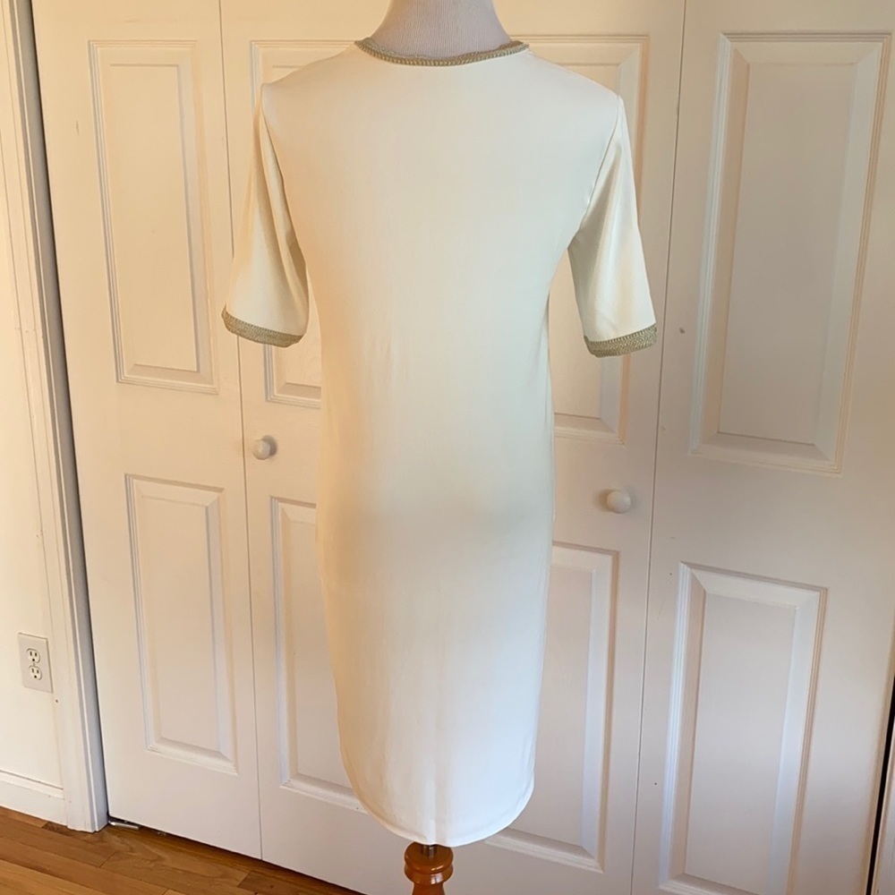 Gerard Darel Paris Off-White Harmony Dress Size France 34=US 2 - Picture 7 of 14
